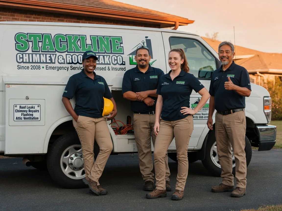 Chimney flashing repair company in New Iberia, LA